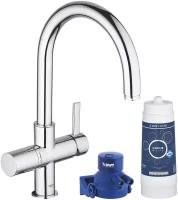 Смеситель для кухни Grohe Blue c фильтром 119711 хром