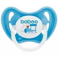 Пустышка латексная классическая baboo Transport 0+ м