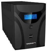 Источник бесперебойного питания Ippon Smart Power Pro II Euro 1200 1200VA Черный