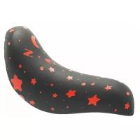 Седло для беговела - JETCAT - SEAT Pro Stars Красные Звезды - для Strider/Cruzee/Jetcat