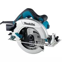 Дисковая пила Makita HS7601K, 1200 Вт, синий/серебристый