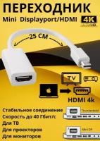 Переходник для MacBook Thunderbolt/MiniD - HDMI 4K