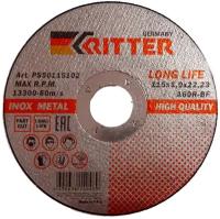 Круг отрезной 115 х 1,0 х 22,2 мм A60R-BF-T41 LongLife HQ RITTER PS50115102 16151667