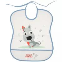 Canpol Babies Нагрудник Soft Plastic bib, собачка