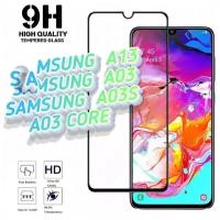 Защитное стекло для телефона Samsung Galaxy A02 и A02s / противоударное стекло 9H на смартфон Самсунг Галакси А02 и А02s / 9D стекло на весь экран/2в1