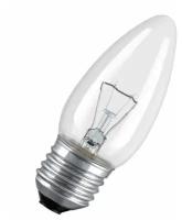 Лампы накаливания свеча LEDVANCE OSRAM Лампа накаливания CLASSIC B CL 40W E27 OSRAM 4008321788580 10 шт