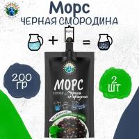 Морс Черная смородина, основа, 2 шт. по 200 г