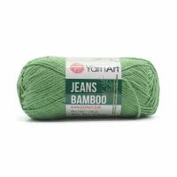 Пряжа для вязания YarnArt 'Jeans bamboo' 50гр 150м (50% бамбук, 50% полиакрил) (138 мятный), 10 мотков