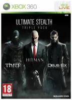 Ultimate Stealth Triple Pack (Thief, Hitman: Absolution, Deus Ex: Human revolution) (Xbox 360) английский язык