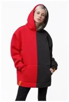 Магазин Толстовок Oversize hoodie model «Half&Half»