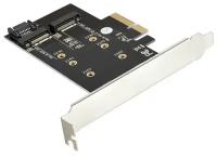 Переходник ExeGate EXE-509 M.2 B key + M.2 M Key -> PCI-Ex4/SATA EX283713RUS