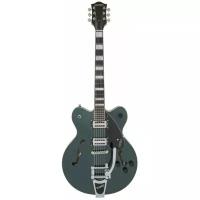 Gretsch G2622T STRML CB DC GNMTL полуакустическая электрогитара, цвет зеленый металлик