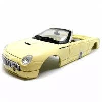 Сборная модель автомобиля Ford Thunderbird 2002 года, металл, масштаб 1:24 MotorMax 75120-1