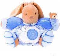 Заяц Kaloo 9610806 мягкая игрушка Large Blue Rabbit Высота 33 см Коллекция Kaloo Blue Франция