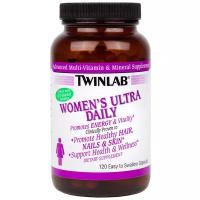 Минерально-витаминный комплекс Twinlab Women’s Ultra Daily (120 капсул), нейтральный