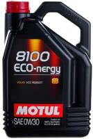 Моторное масло Motul 8100 Eco-nergy 0W-30 синтетическое 5 л