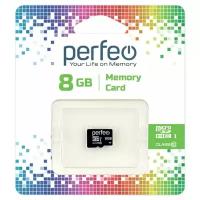 Карта памяти Perfeo microSD 8GB (Cl10) без адаптера ES