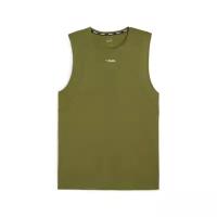 Майка PUMA Triblend Sleeveless Tank, размер XXL, зеленый