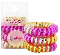 Набор резинок LADY PINK BASIC SLINKY box 3 шт