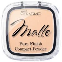 CHARME Пудра компактная "Pure Matte" 102 Слоновая кость