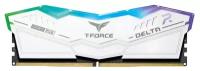 Оперативная память Team Group T-Force Delta RGB 32GB (16GB x2) DDR5-6200 White (FF4D532G6200HC38ADC01)