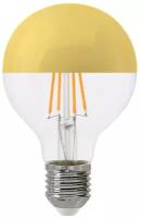 Светодиодная лампа Hiper THOMSON LED FILAMENT G80 5,5W 550Lm E27 2700K gold