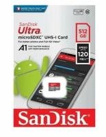 Карта памяти SanDisk Ultra SDSQUAC-512G