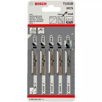 Набор пилок для лобзика BOSCH T101B 2608630030 5 шт