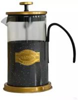 Френч пресс 800 мл, MAGNUM Line, для чая и кофе, заварочный чайник из жаропрочного стекла