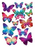 Наклейка декоративная Decoretto Таинственные бабочки 500х350 мм