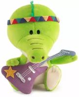 Мягкая игрушка Крокодильчик Кики с гитарой (15 см) в коробке