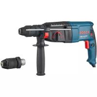 Перфоратор BOSCH GBH 2-26 DFR кейс + 3 бура, 800 Вт