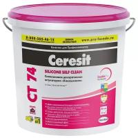 Декоративное покрытие Ceresit CT 74 1,5 мм, 2 мм, белый, 25 кг