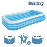 Bestway Бассейн надувной, 305 х 183 х 56 см, от 6 лет, 54009 Bestway