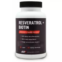 Капсулы PROTEIN.COMPANY Resveratrol + Biotin Ресвератрол + Биотин, 90 шт