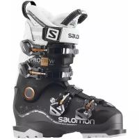 Горнолыжные ботинки Salomon X Pro 100 W, р.22, Black/Anthracite/White