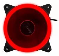 Вентилятор Aerocool Rev Red 120x120mm 3-pin 15dB 153gr LED Ret