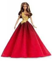 Кукла Барби Праздничная 2016 в красном платье / Barbie Holiday 2016 DRD25 Mattel