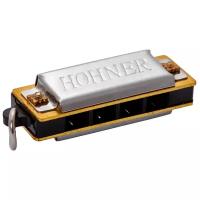 Губная гармошка Hohner Mini Harp 125/8 (M915058) C, серебристый