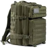 Рюкзак тактический Tacteam TT-010 военный армейский походный, олива, 45 л