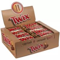 Twix шоколадный батончик, 40 шт по 55 г