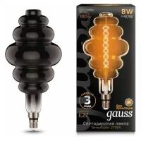 Светодиодная лампа Gauss Led Vintage Filament Flexible BD200 8W E27 200*410mm Gray 2700K 1/6
