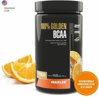 BCAA Maxler 100% Golden, апельсин, 420 гр