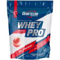 Протеин сывороточный, Geneticlab Nutrition, Whey Pro, 1000 г, Клубника