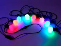 Гирлянда HiLightsDecor Лампочки, 50 LED, 4,5м, уличная, разноцветные (LDBL050-10M)