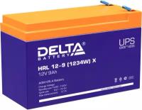 Delta Батарея аккумуляторная Delta HRL 12-9 (1234W) X 12В 9.0А*ч