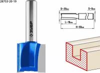 Фреза по дереву ЗУБР пазовая 20x19 мм