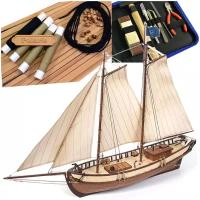 Парусник Polaris (улучшенный набор с инструментами), сборная модель корабля OcCre (Испания), М.1:50