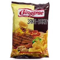 Чипсы Binggrae пшеничные, говядина, 50 г