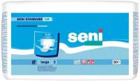 Подгузники для взрослых Seni Standart Air L (3), обхват 100-150 см, 6 капель, 30 шт